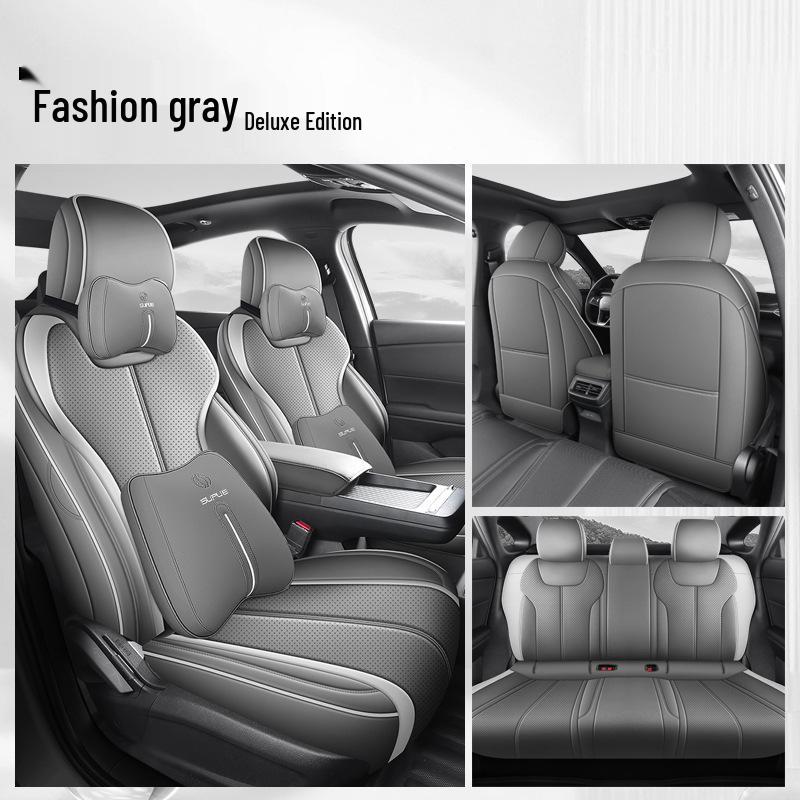 BYD E7 All-Season Full Leather Car Seat Cushion (Universal Fit)