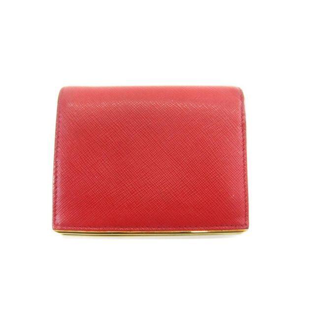 Used PRADA Saffiano Leather Watch Wallet UP5235