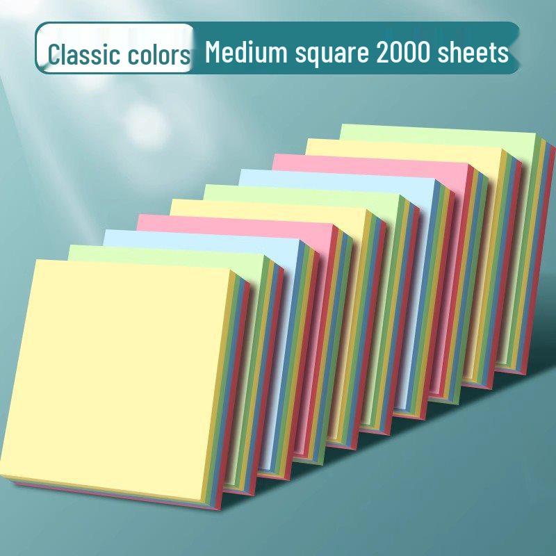 Adhesive Notes for Students and Office Use - Ideal for Elementary and Middle School, Writable Stickers, Labels, and High-Value Strips