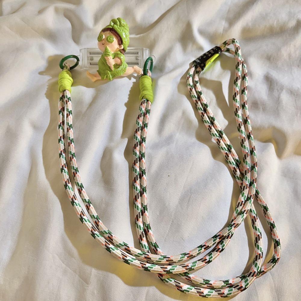 

Милая девушка, клипса на заднюю панель телефона, пластиковая пряжка с веревкой, цепочка для телефона, ремешки, новый шнурок для подвешивания на шею B