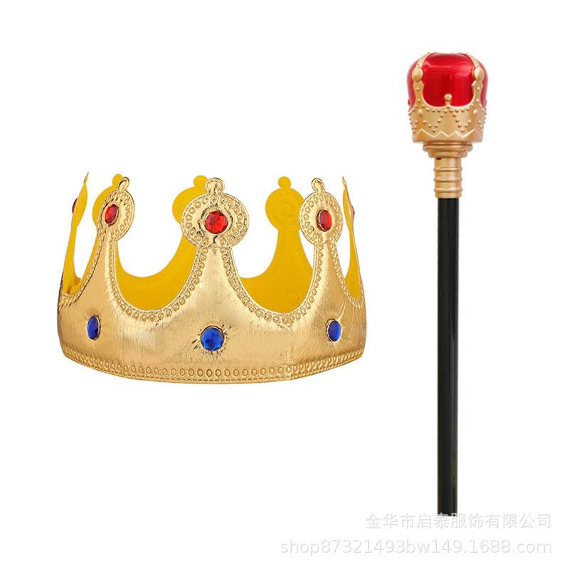 And Scepter Set - Soft and Scepter for Costume Stage Performance