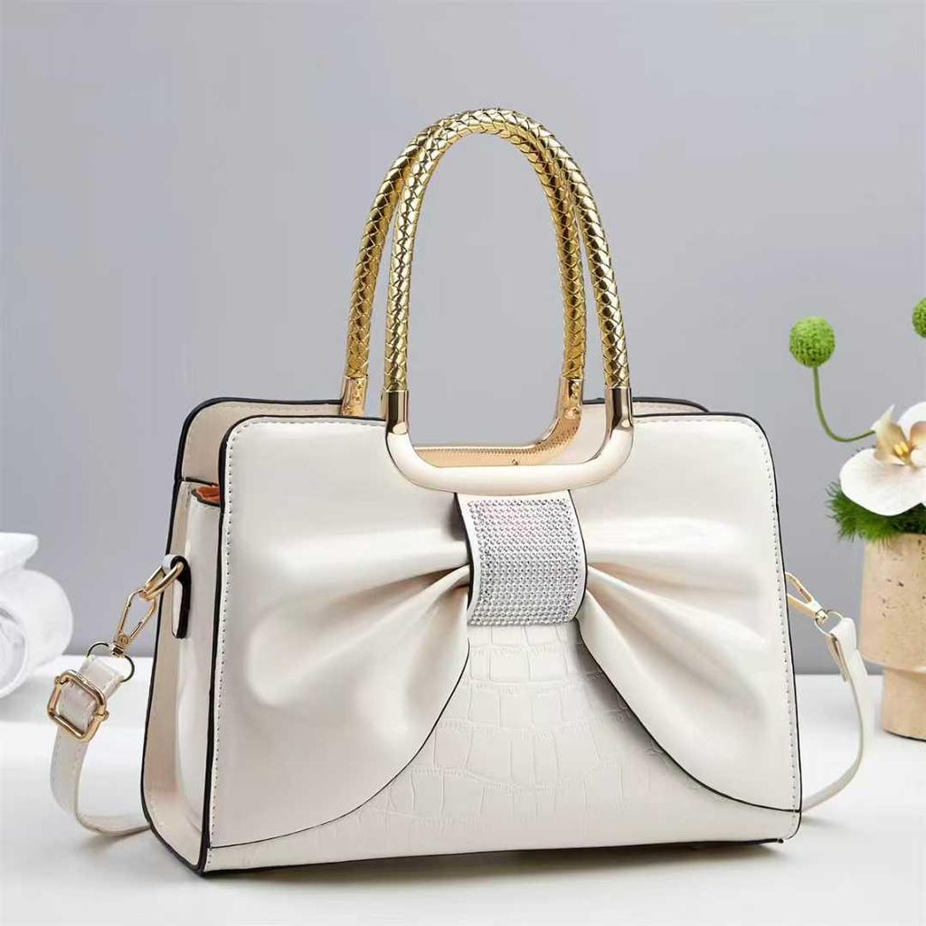 Handtasche mit süßem Schleifendesign: Stilvolle Lässige Schulter- und Umhängetasche