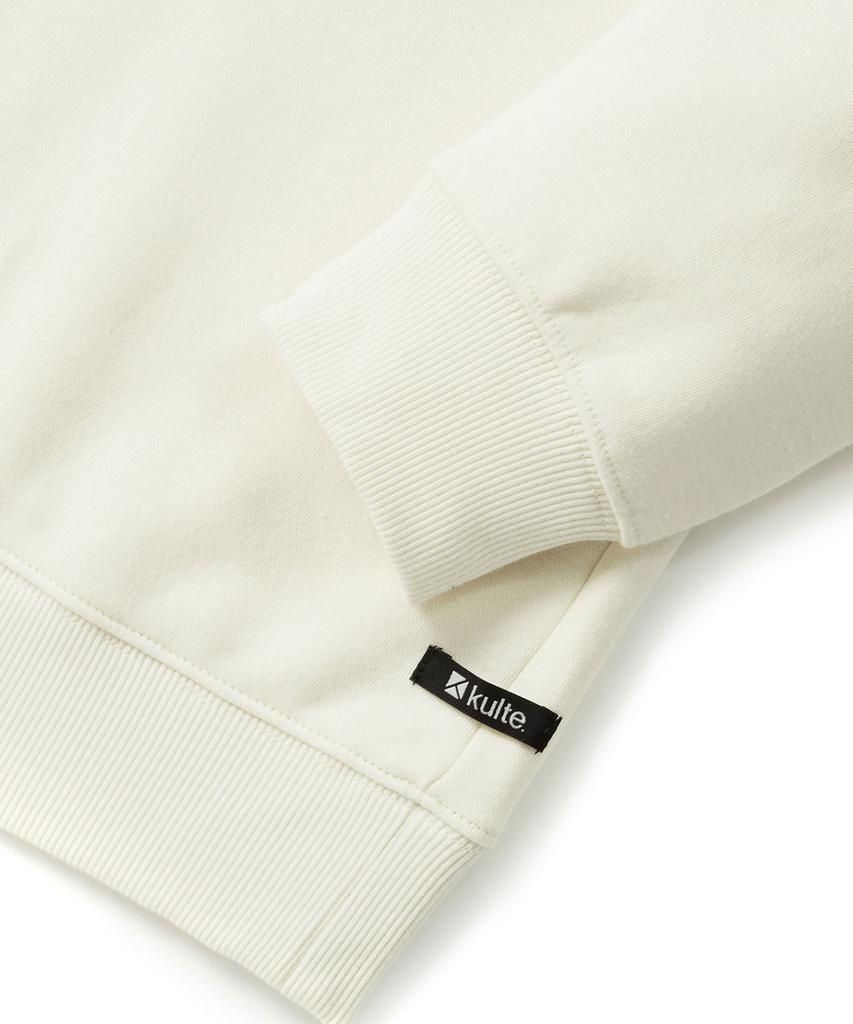KULTE Authentic Boucle Crewneck Ivory