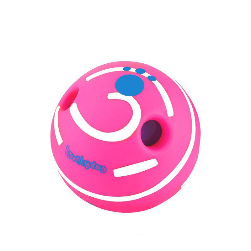 

Pet Dog Toy Rolling Sound Ball For Molar And Boredom Relief Bite Resistant And Self-praise Design