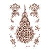 Beauty Sticker Vermilion Lace Tattoo Sticker Waterproof Tattoo Sticker