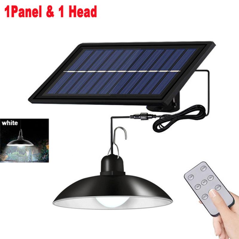 

1/2 Головки Солнечный Подвесной Светильник Уличный Внутренний Водонепроницаемый 60 Светодиодов Солнечная Лампа с Веревочным Выключателем Освещение для Сада Прожектор