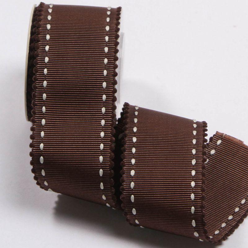 5 Yards Punkt-Ripsband Macaron-Farben Spitze für DIY Haarschleifen Hutdekoration Bastelbedarf Kleidung Nähen Geschenkverpackung