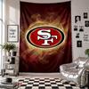 San Francisco 49ers Wall Tapestry Home Decor Wall Hanging Cloth for Bedroom Living Room Background