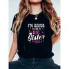 European Sizes Women'S "I'm Going To Be a Big Sister" Graphic T-Shirt - Casual Crew Neck Short Sleeve Top Pink with Heart Accents