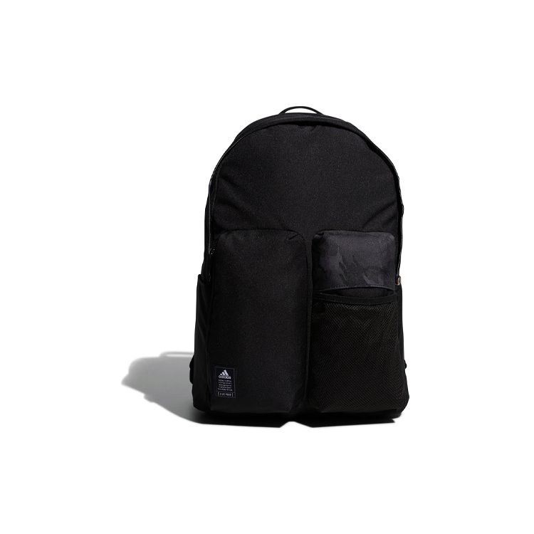 Adidas Te BP 3D Training Sports Large Capacity Student Backpack Unisex Backpack Black H31357 Pure Black
