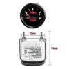 Fuel Level Gauge 0-90 Ohm for Car and Boat, Digital Tank Gauge with LED Display