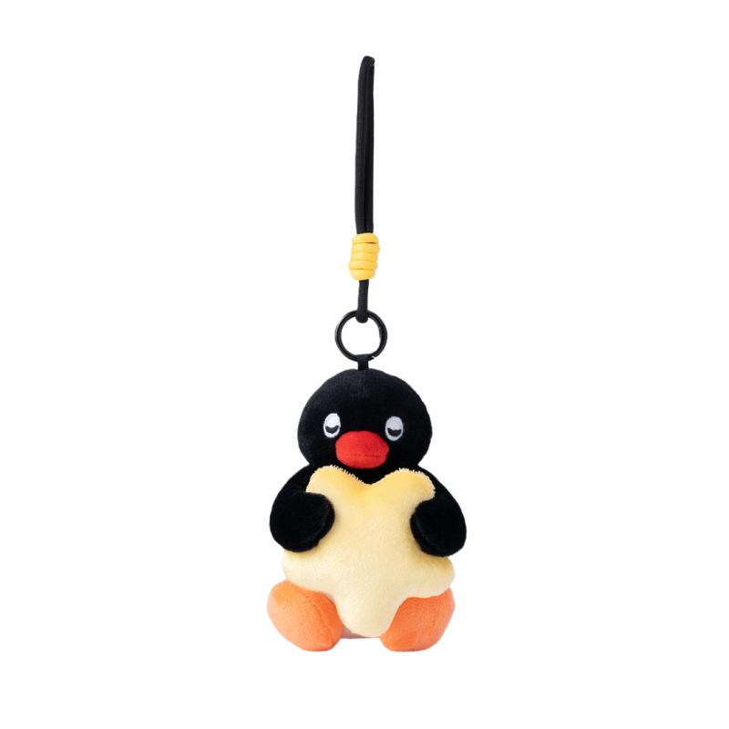Originální přívěsek panenky Pingu - Roztomilý plyšový přívěsek Pinga na batoh