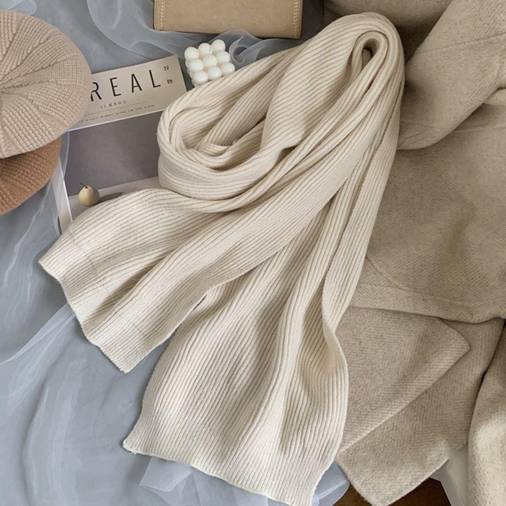Brand Sweater Tops Warm Warm Shawl Wrap Women  Scarf Korean Style Scarf Autumn Winter Shawl Scarf