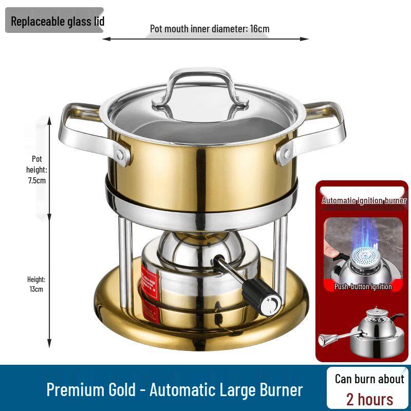 

Jiakangming 304 Stainless Steel Personal Gas Hot Pot