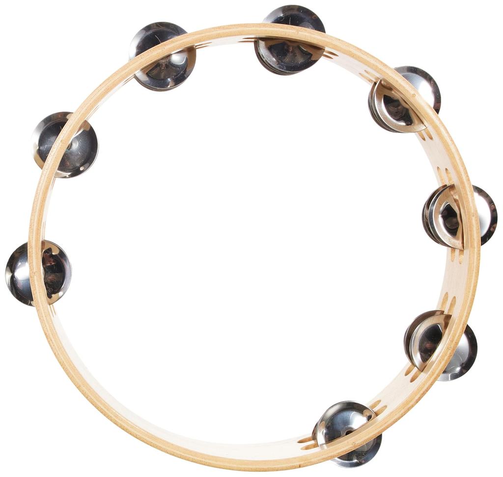 TOCA Player's Wood Tambourine T1010