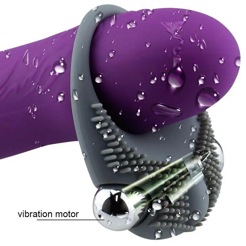 Penis Electric Penis Ring Sillicone Vibro Ring G Spot Masturbaror Men Goods Women Vibrator Attachment At Paired Blowjobs