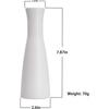 Tall Tapered Plastic Flower Vase, Small Bud, Decorative Flower Vase, Home Decoration, Centerpieces, Bouquet Arranging, Connected Tubes (Wide Vase)