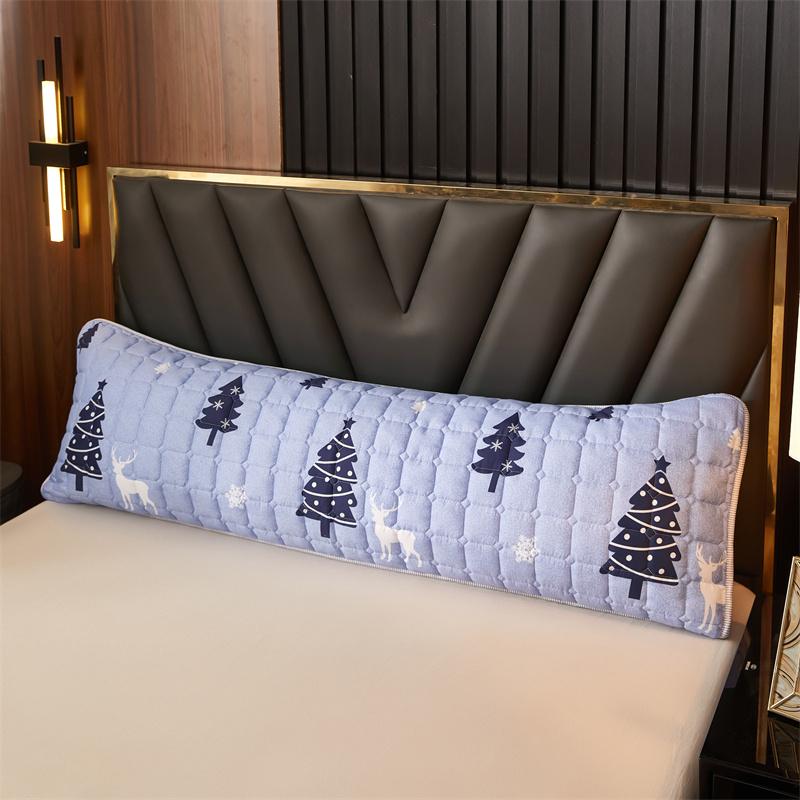 Kuup Waterproof Quilted Design Long Pillowcase Bedding Little dinosaur Cartoon Pillow Cover Pillow Case 48x74/120/150/180cm 1Pcs