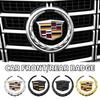 1pcs 3D ABS Car Front Grille Rear Trunk Logo Emblem Sticker for SRX ATS XTS Auto Replacement Badge Decoration