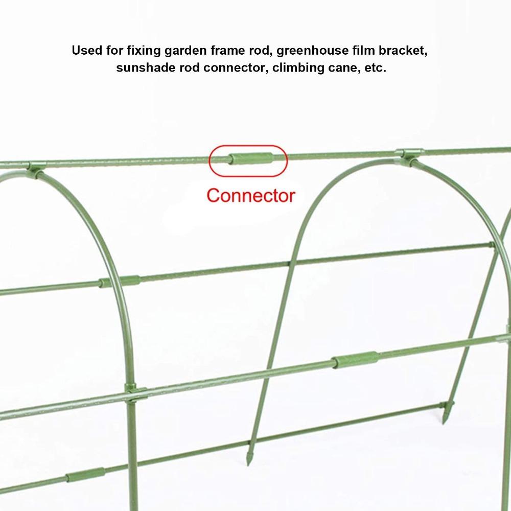 12PCS 11mm /16mm Plant Stake Connector Plastic Plant Support Connector  Sunscreen Shed
