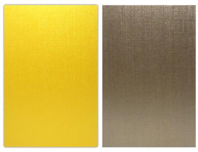 Kawasumi Washi Goshuincho Stamp Extra X Gold and Gold Set of 2 (Temple Book), Large, 18.2 12.1 Cm, Pearlescent, Simple, Brown,