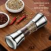 Dual Pepper Grinder with 304 Stainless Steel – Manual Double-headed Design for Home Kitchen Use