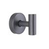 2PCS Stainless Steel Suction Cup Hooks Detachable Robe Hangers Space Saving Wall Hook  Bedroom