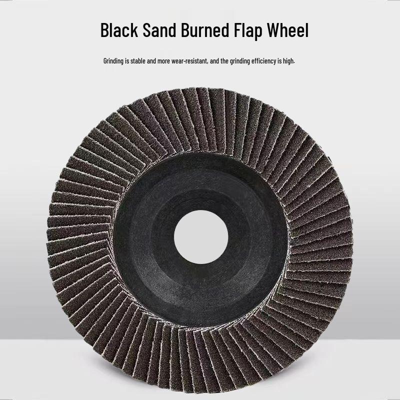 Thickened 100mm Stainless Steel Angle Grinder Flap Disc for Polishing.