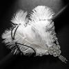 Vintage Feather Headband Sequin Masquerade Hair Band Exquisite 1920s Hair Accessories  Girls