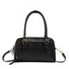 Vintage Handheld Commuting Bag for Women 2025 New Niche Fashion Bowling Bag Large Capacity Single Shoulder Crossbody Bag Trendy