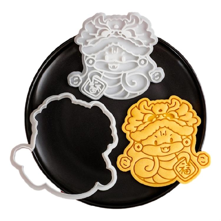 Snake Themed Cookie Stamp Multipurpose Biscuit Mold Unique Dessert Presentation Mould Kitchen Baking Accessories