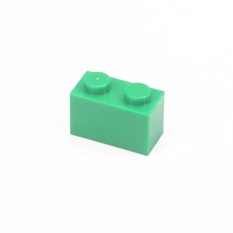 Small Particle Building Blocks 1x2 (3H) High Brick Foundation Parts Splicing DIY Building Block Parts Accessories