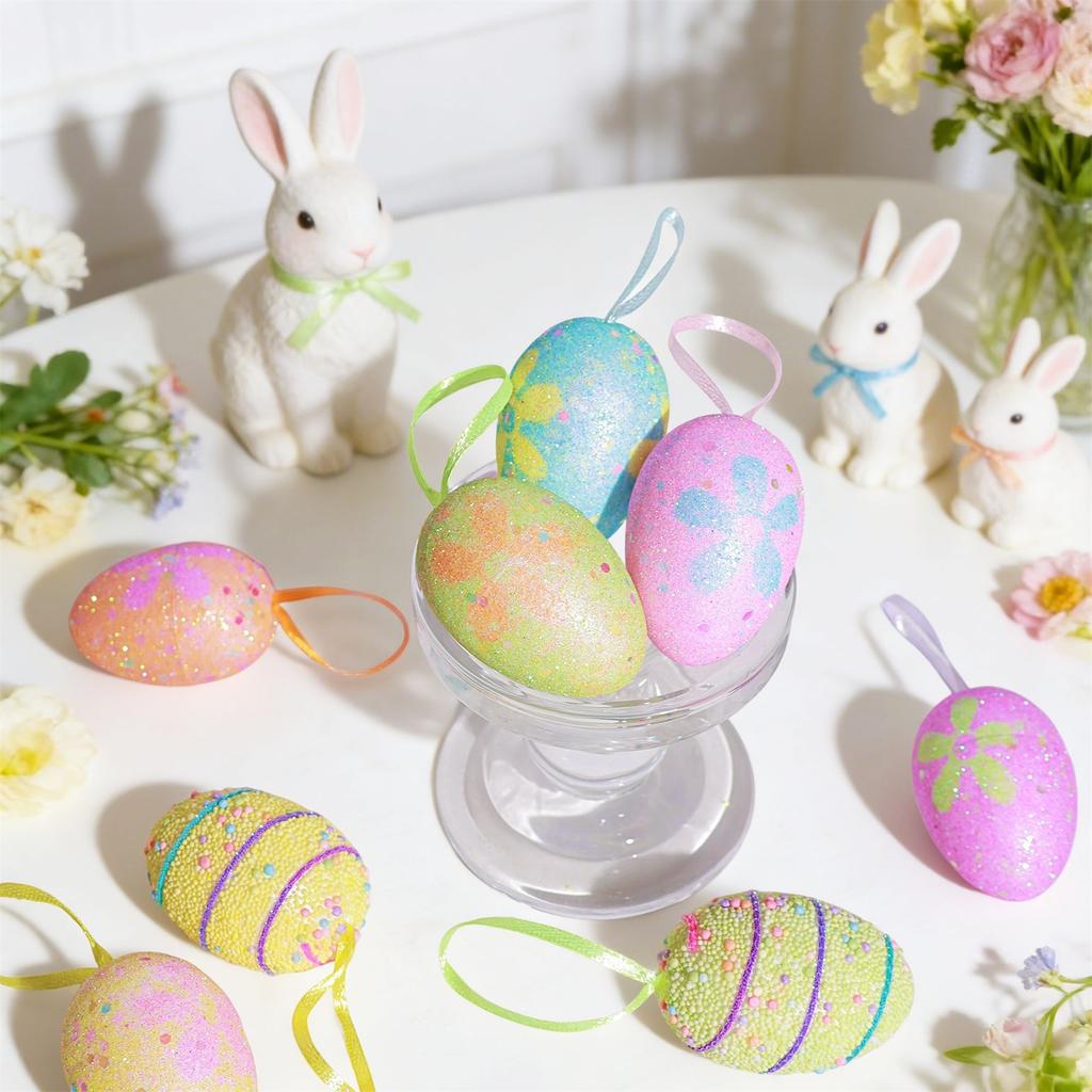 Easter Foam Decorations Easter Holiday Party Home Furnishing Pendants