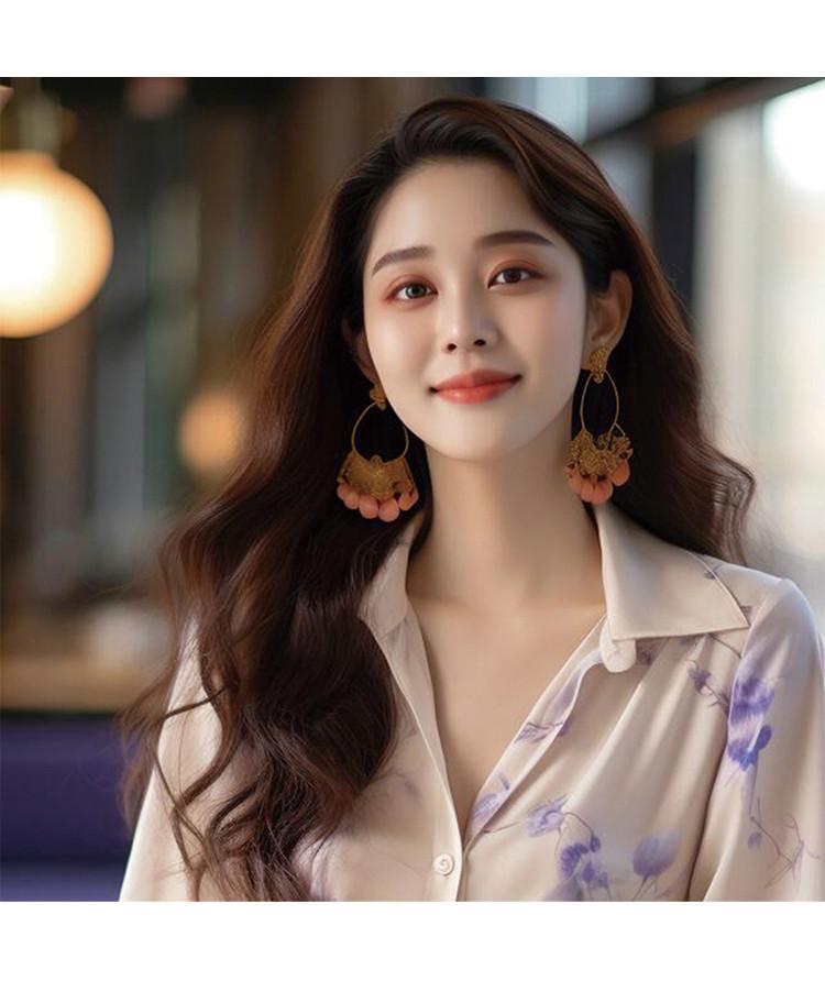 2025 Summer New French Style Floral Shirt for Women