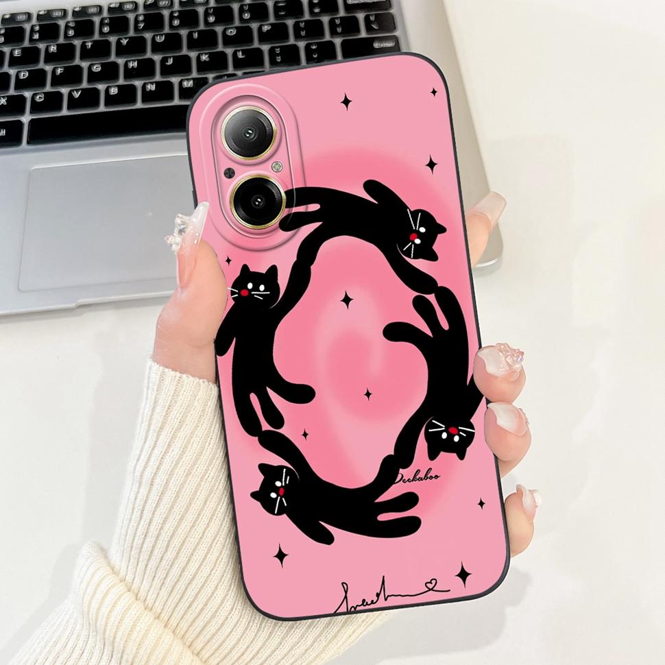 For Realme C67 4G Casing Popular Painted Cover Soft Silicone Phone Case For Realme 12 Lite 12Lite C 67 C67 4G RMX3890 Back Cover