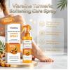 Viareline Spray Detergente Ammorbidente alla Curcuma Pulisce Delicatamente tutto il corpo Spray Idratante per la Pelle 100ml