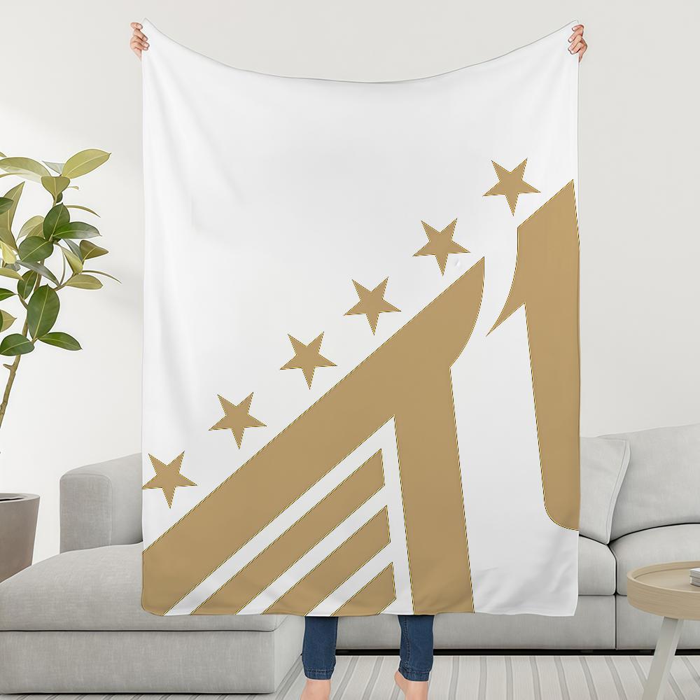 

Star Six Blanket Throw Super Cosy Plush 2025 Living T1 Room Sofa Couch Childish Birthday Gifts 30x40in