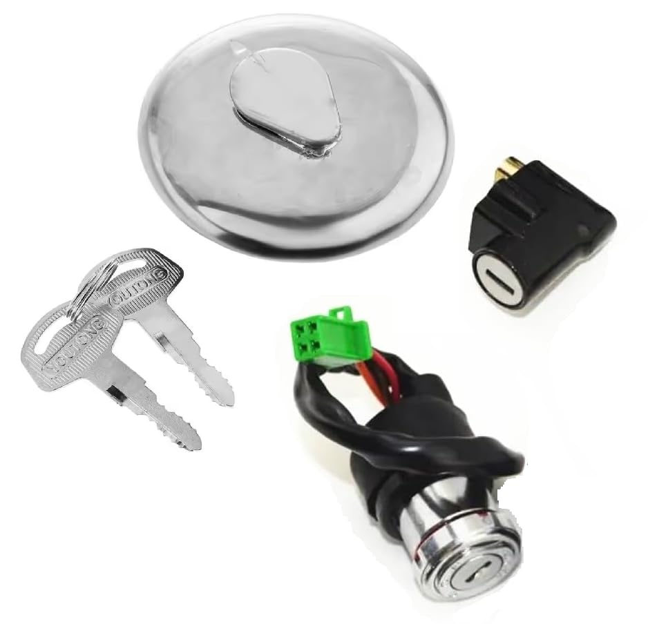 

[Deepa Ribusu] Suzuki GN125 GN125H набор ключей с 4 штифтами, крышка бака, 2 ключа в комплекте, совместимый