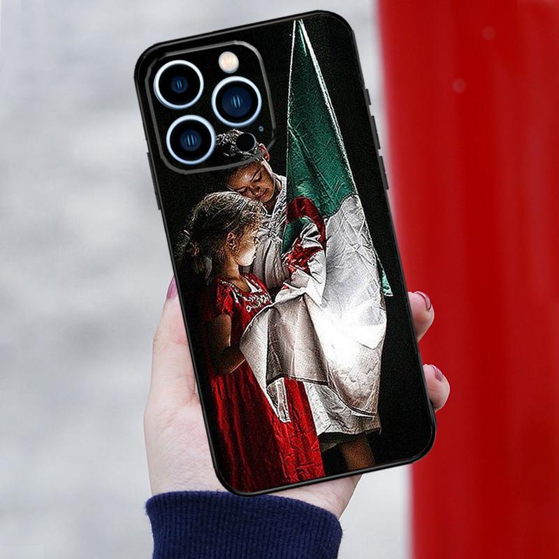 Algerian Emblem Algeria Flag Phone Case For iPhone 15 16 Pro Max 12 13 Mini 11 14 Pro Max XR 16 15 Plus 16e Back Cover