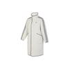 Women's Lapel Padded Coat Black White Lifestyle Outerwear IL8952