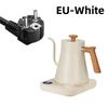 900ml Smart Constant Temperature Electric Kettle Small Portable Travel Kettle Stainless Steel Gooseneck Hand Brewing Coffee Pot