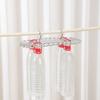 Space Saving Socks Drying Rack Folding Underwear Hanging Clip Durable Clothes Hanger