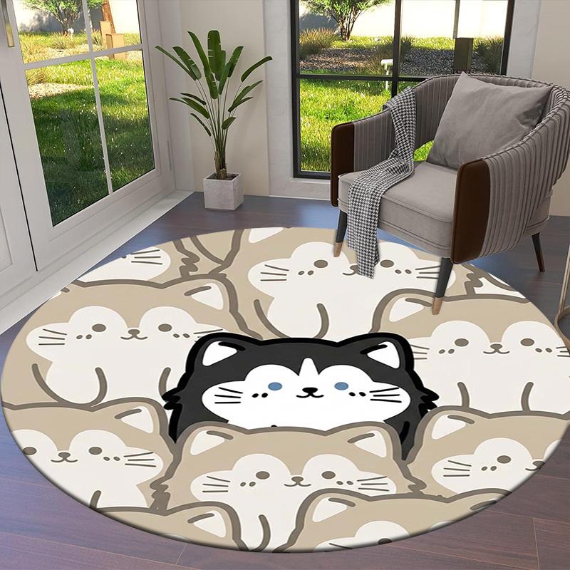 1Pc Husky Print Flannel Blanket, High quality Comfortable for All Seasons, Home Decor, Warmth and Comfort, Perfect for Christmas Gifts