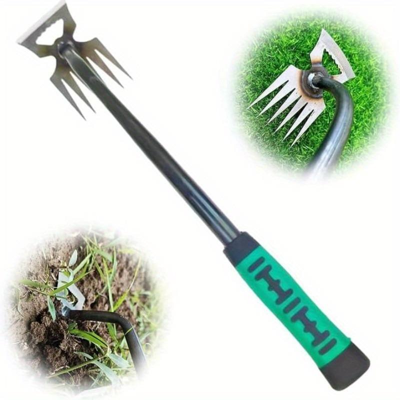 New Garden Weeding Tool: Durable Manganese Steel Manual Weeder for Root Removal In Courtyards and Gardens