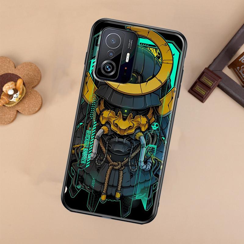 Hannya Demon Oni Case For Xiaomi POCO X7 Pro X3 X5 X6 F3 F5 F6 M6 Pro 11T 12T 13T 14T Pro 13 14 Ultra Cover