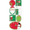 Amscan Jolly Christmas Labels Set (Pack of 48)