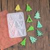Christmas Elk Earring Pendant Crystal Epoxy Silicone Mold DIY Snowman Bell Shape Pendant Mold For Jewelry Making Craft Keychain