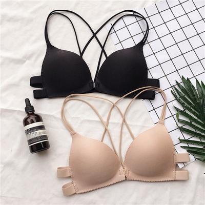 Women Backless Push Up Bra Padded Underwire Lingerie Underwear Strapless Bras