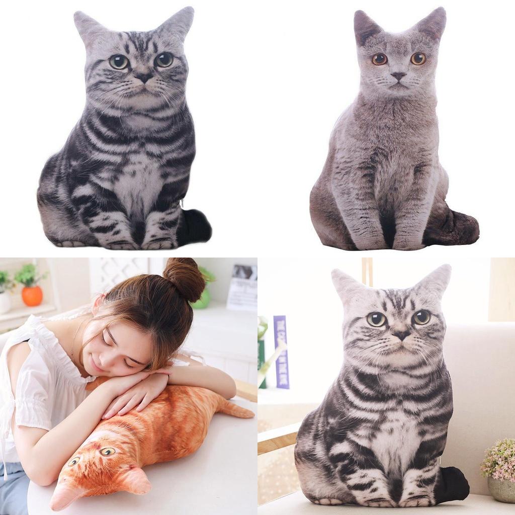 Soft And Cuddly 50cm Cat Pillow Plush Toy Doll Cushion Perfect For Sleep And Play