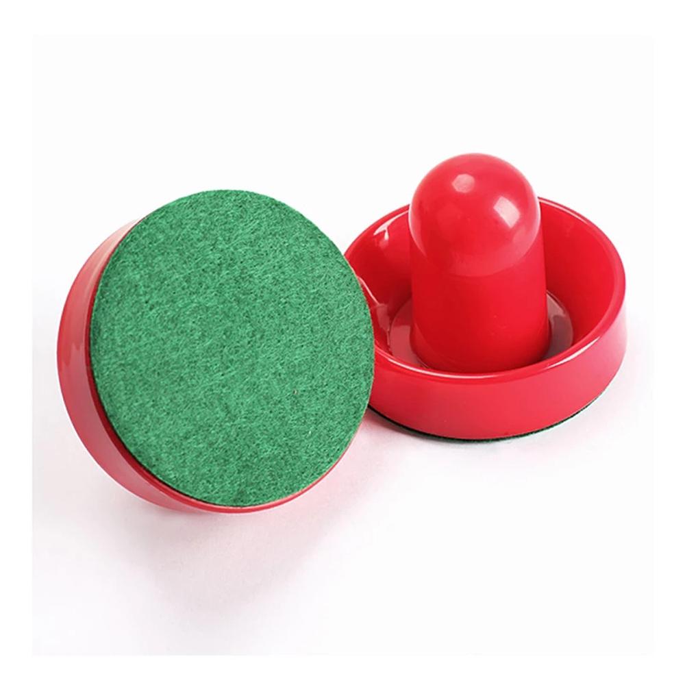 Party Durable Red Replacement Felt Air Hockey Table Goalies Mallet Grip Air Hockey Pusher
